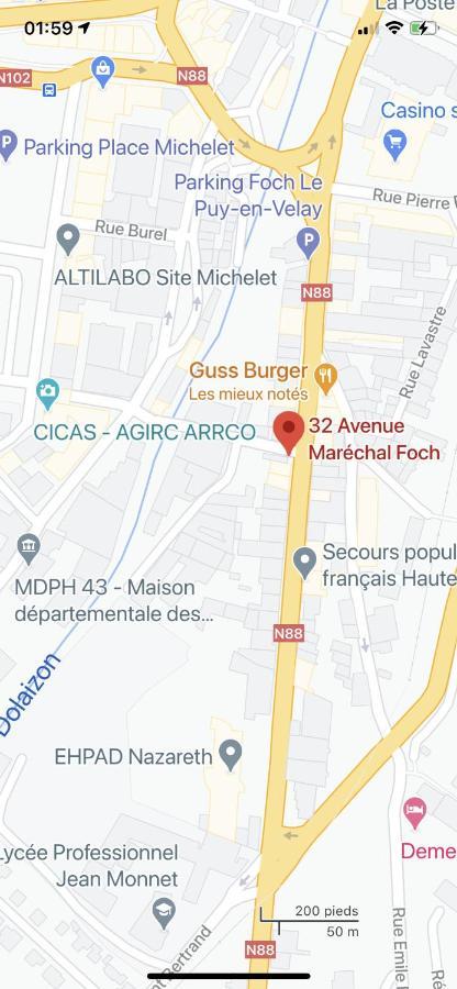 Loft Industriel En Centre Ville Le Puy-en-Velay Kültér fotó